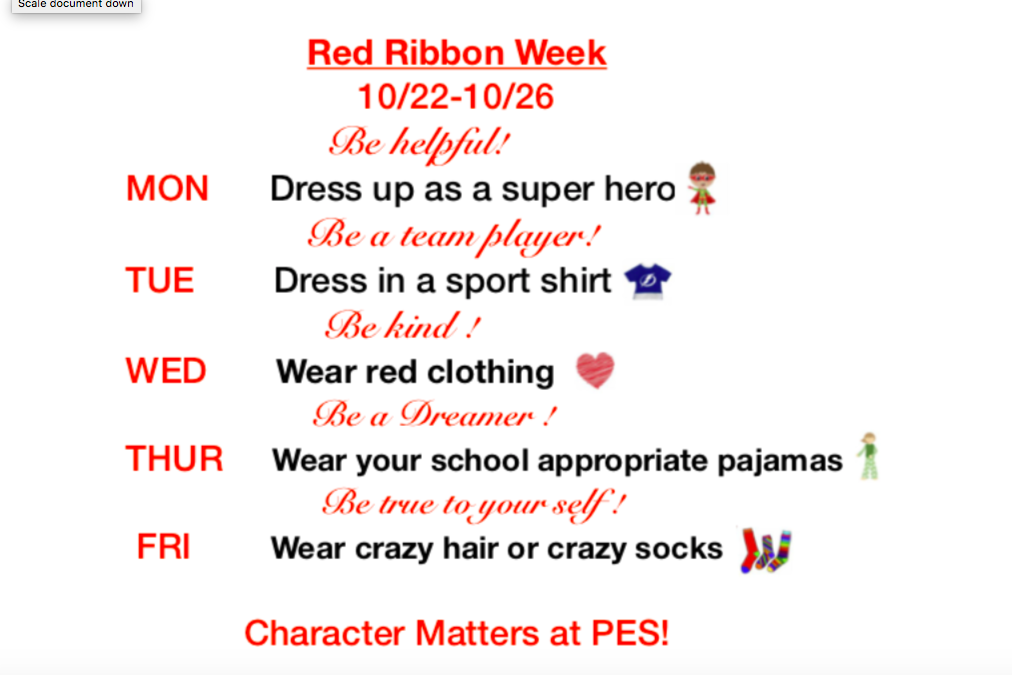 Celebrate Red Ribbon Week!